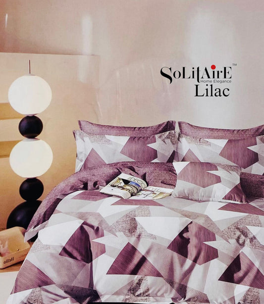 LILAC KING Cotton Bedsheet
