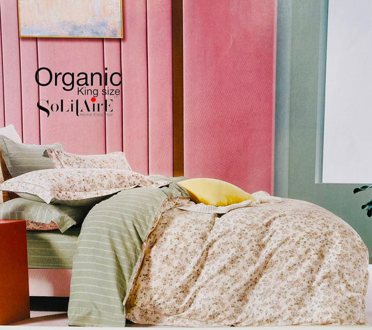 Organic King Bedsheet Set 100% Organic Cotton