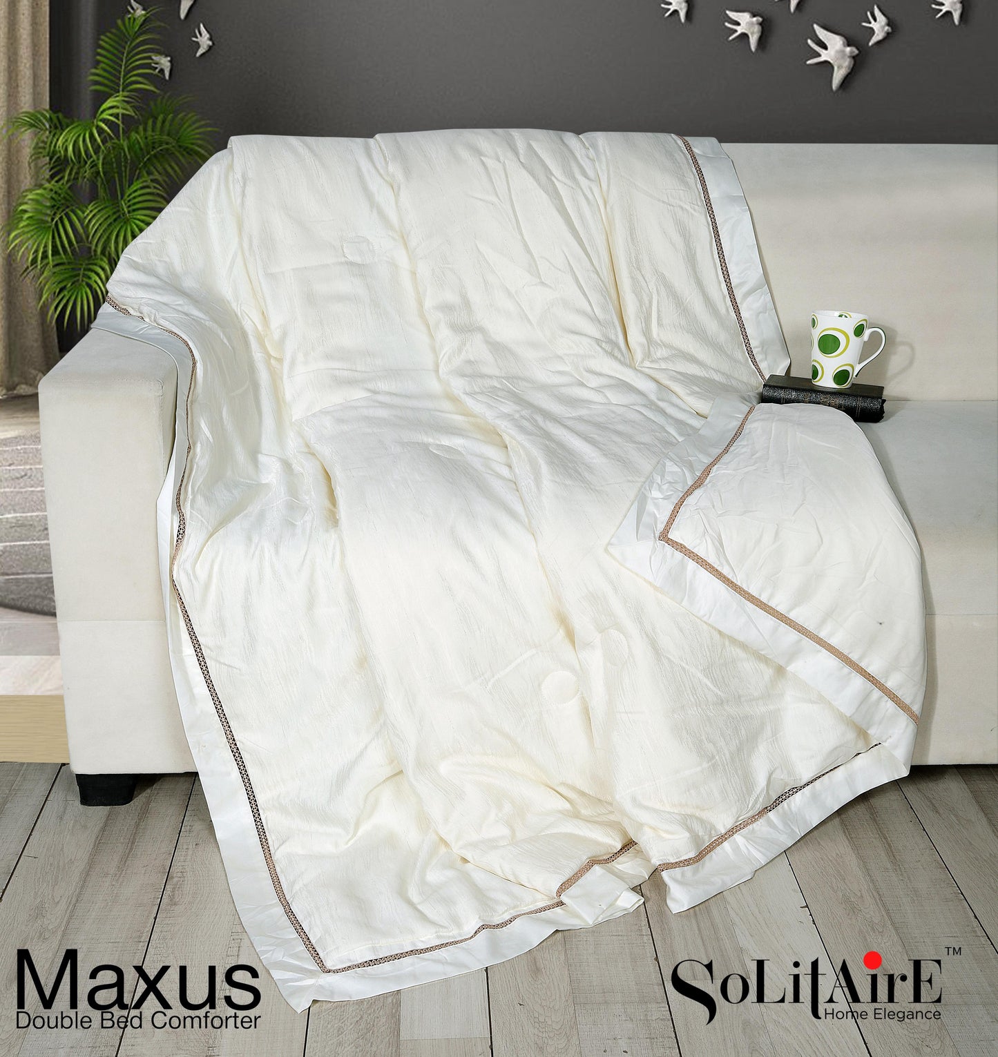 Maxus Silk Luxury Double Bed Comforter