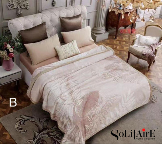 Omega Double Ply Korean Mink Blanket – Ultra Soft, Ultra Warm