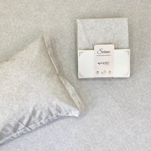 Serene King Size 100% Egyptian Cotton Jointless Bedsheet