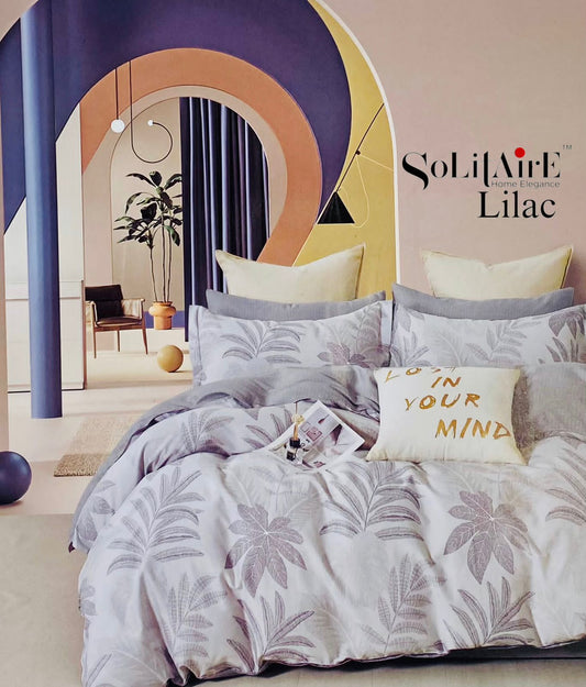 LILAC KING Cotton Bedsheet