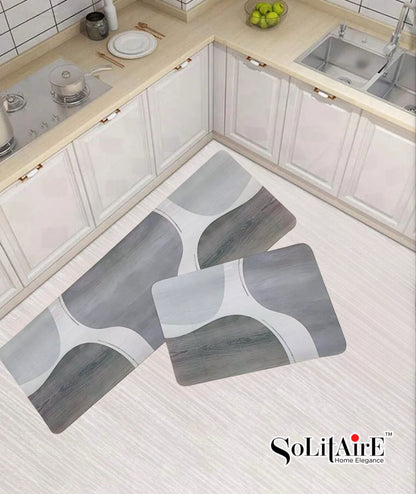 Premium Anti-Slip Waterproof Kitchen Floor Mat Set