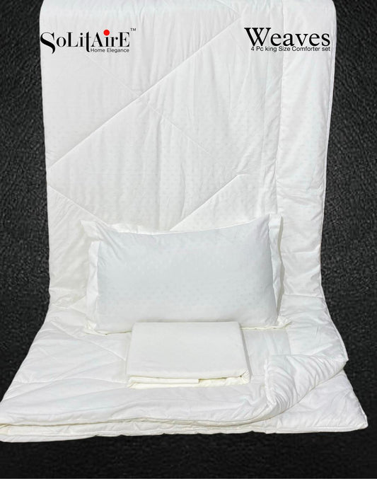 Weaves Jointless King Sized Complete Comforter Set