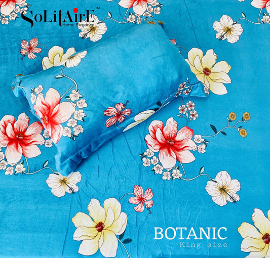 Botanic Warm King-Size Bedsheet Affordable Luxury