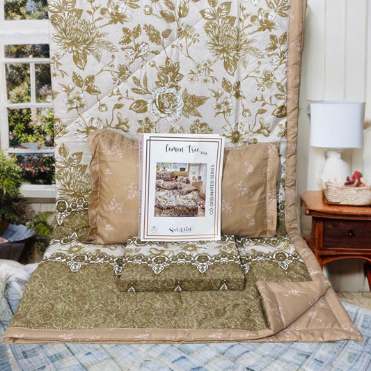 Lemon Tree King Size Complete Comforter Set Ultra Soft Bedding Collection