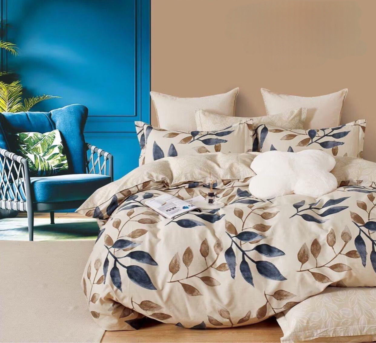 FREESIA XXL Cotton Bedsheet (Extra-Large Bedsheet)