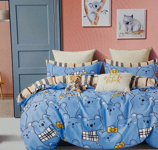 LITTLE COUNTY KING Cotton Bedsheet