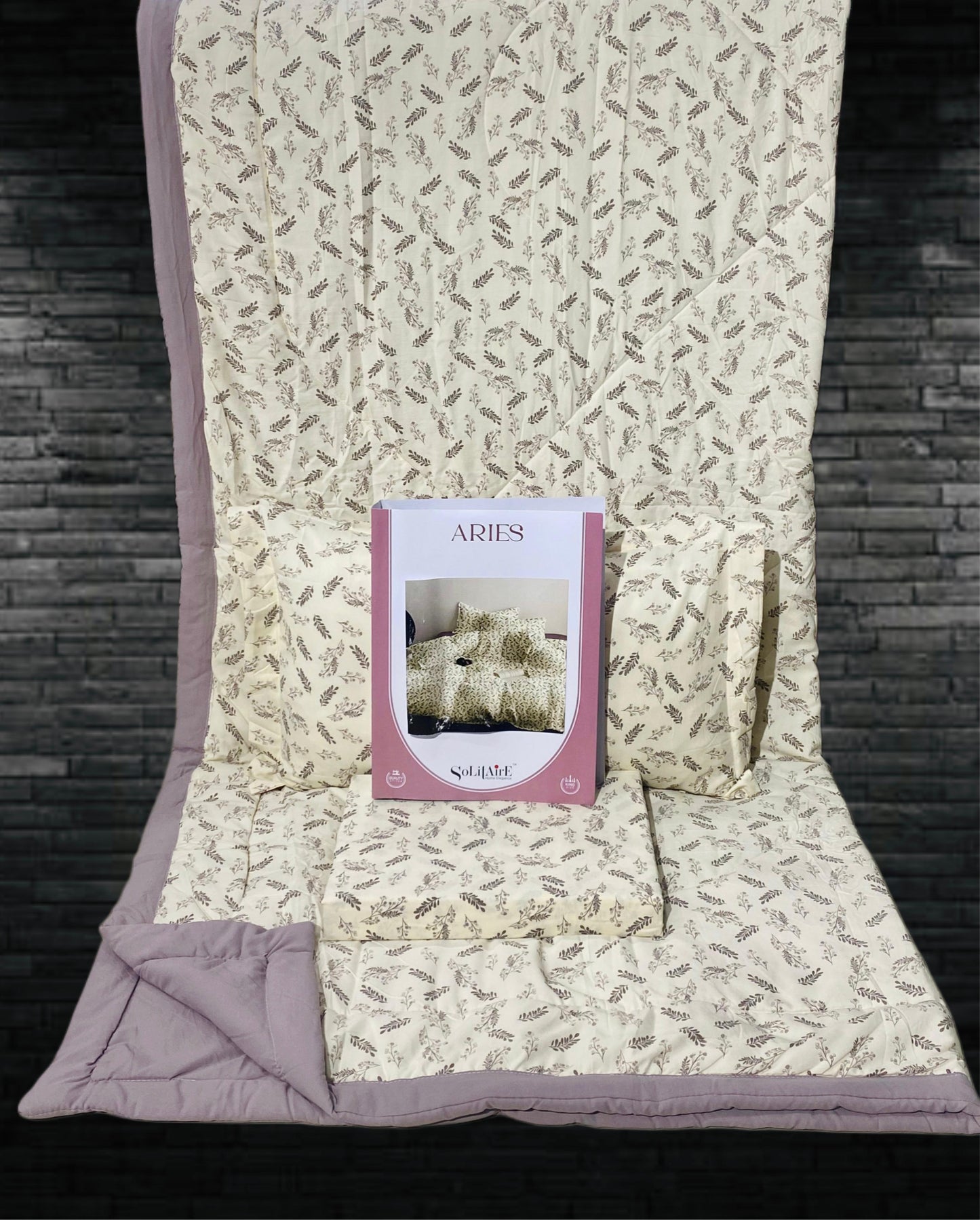 Aries King Sized Complete Comforter Set – Ultra Soft