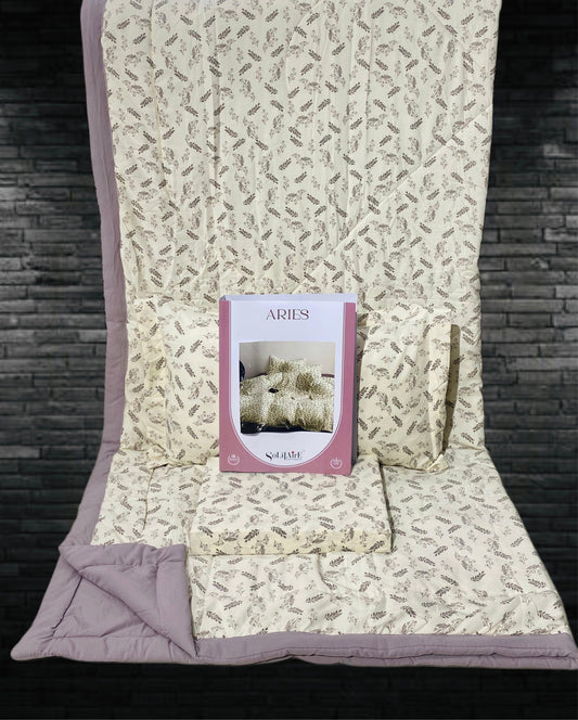 Aries King Sized Complete Comforter Set – Ultra Soft
