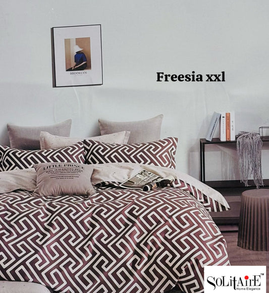 FREESIA XXL Cotton Bedsheet (Extra-Large Bedsheet)