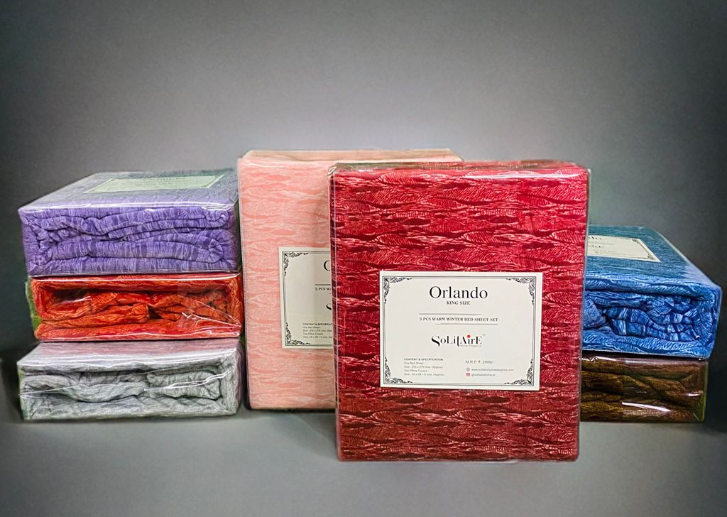 Orlando Warm Bedsheet King Sized