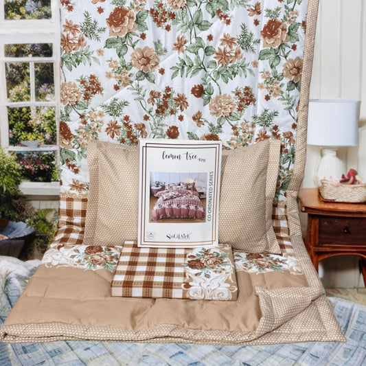 Lemon Tree King Size Complete Comforter Set Ultra Soft Bedding Collection
