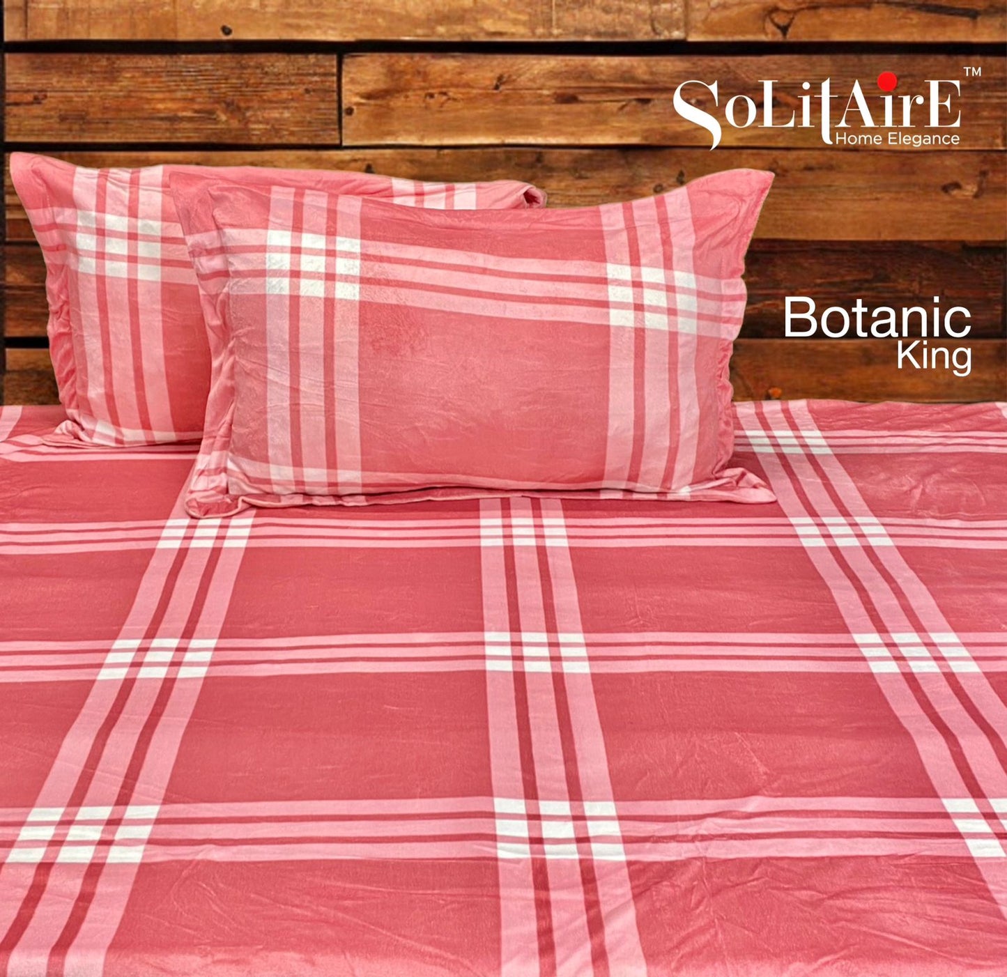 Botanic Warm King Size Bedsheet – Premium Italian Cashmere Fabric