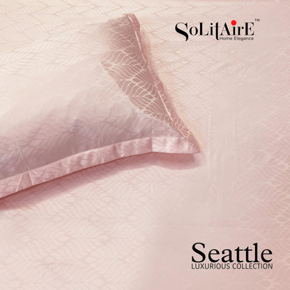 Seattle Jaquard King Size Jointless Bedsheet Set