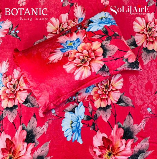Botanic Warm King-Size Bedsheet Affordable Luxury
