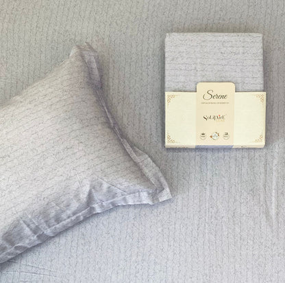 Serene King Size 100% Egyptian Cotton Jointless Bedsheet