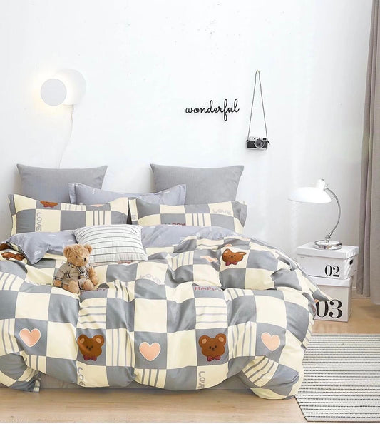 LITTLE COUNTY KING Cotton Bedsheet