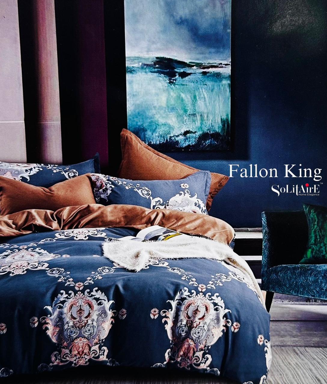 FALLON King Size Bedsheet Set Luxury Soft Touch