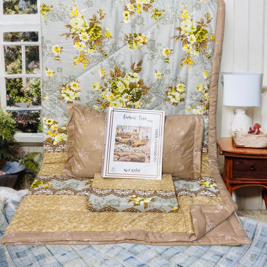 Lemon Tree King Size Complete Comforter Set Ultra Soft Bedding Collection