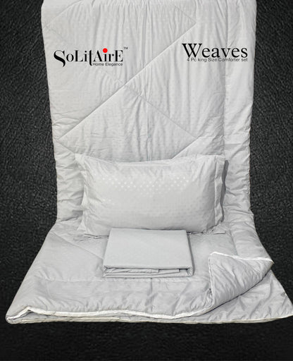 Weaves Jointless King Sized Complete Comforter Set