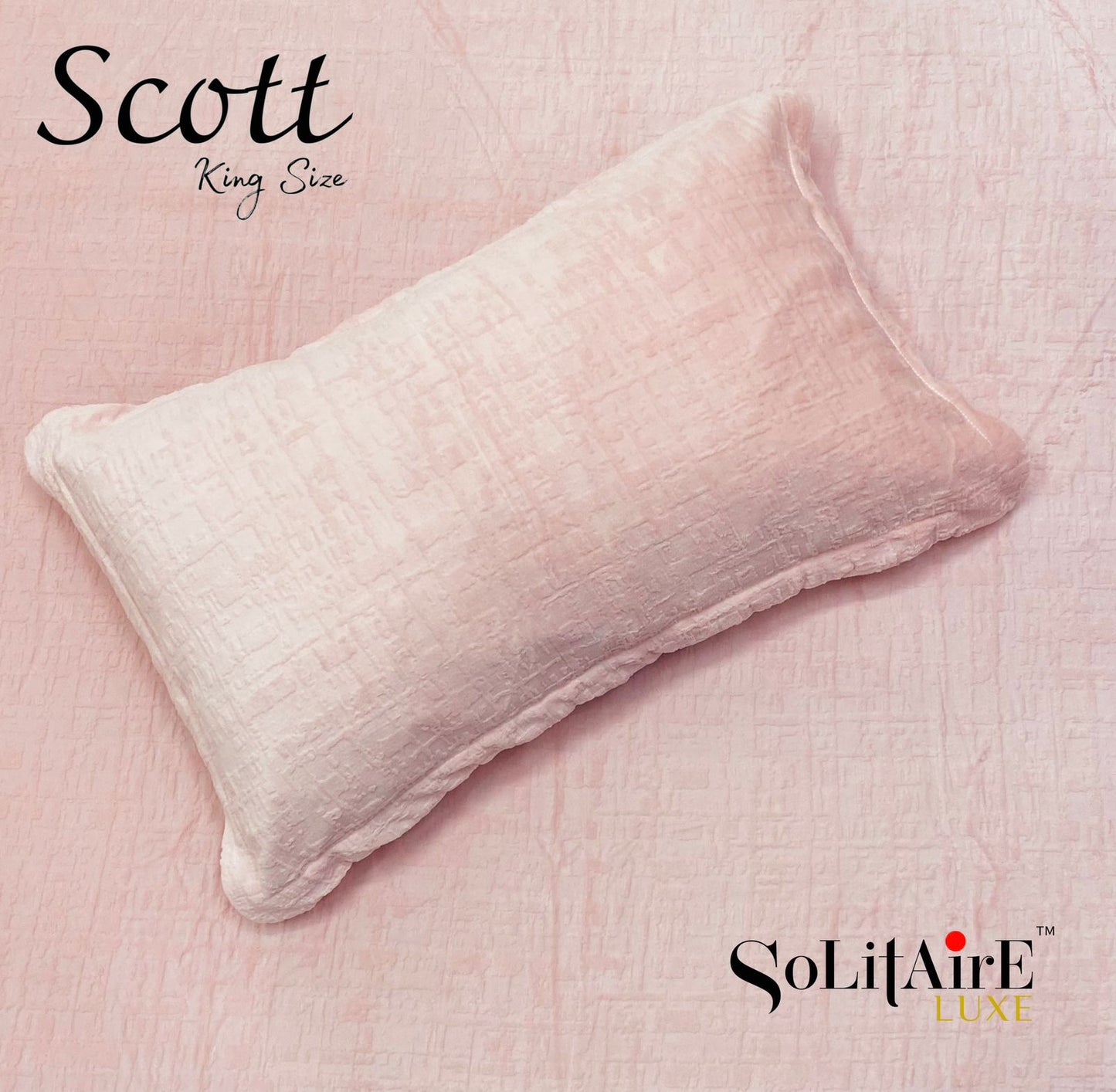 Scott King-Size Bedsheet Set Italian Cashmere Feel – Super-Soft, Warm & Skin-Friendly