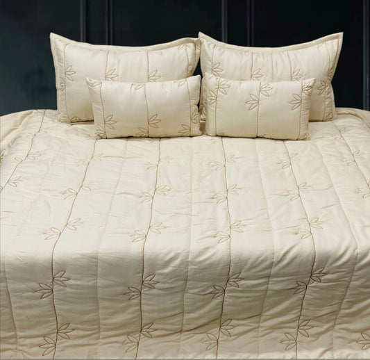 Mercury (Embroidery Quilted Bedcover)
