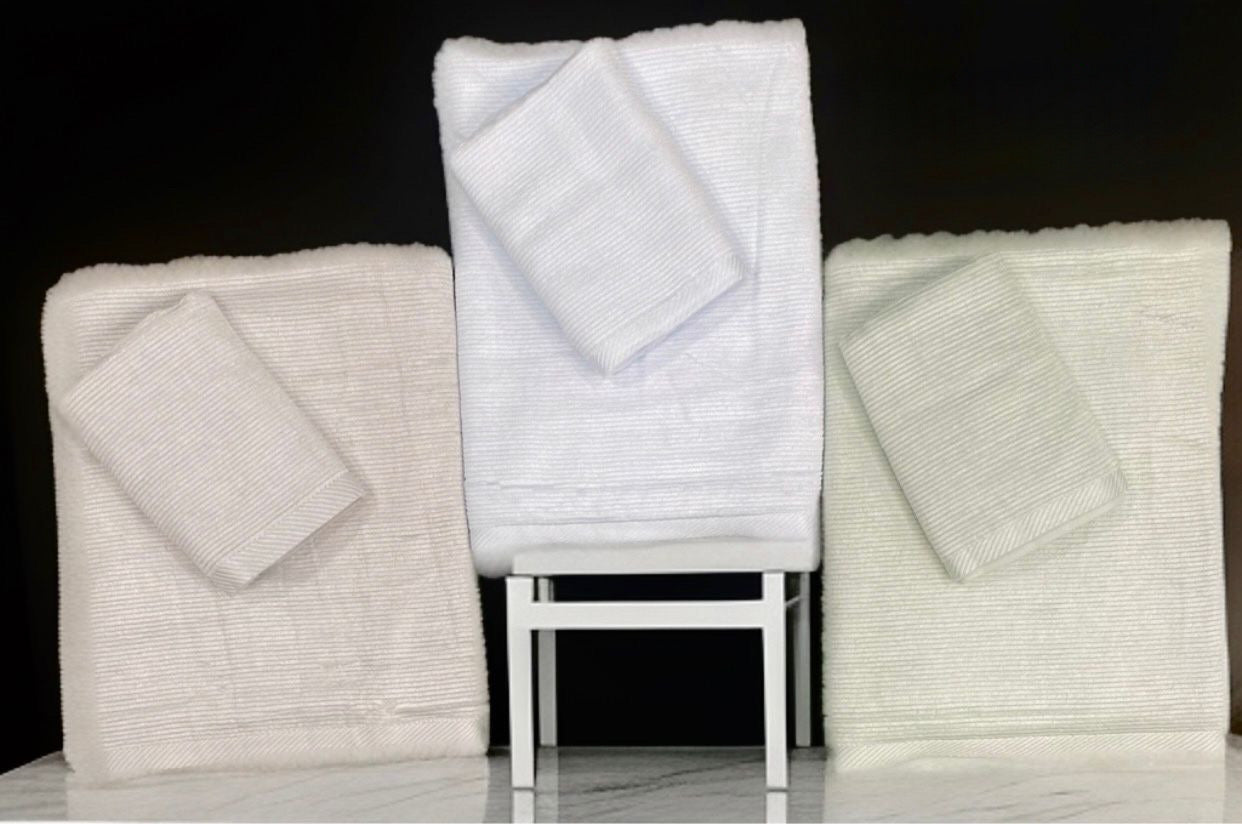 BAMBOO COTTON TOWELS (SUPER-SOFT, HIGH-ABSORBING)