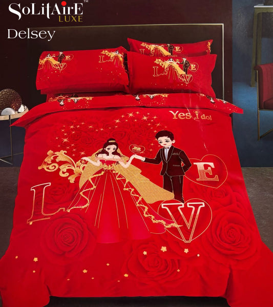 DELSEY EGYPTIAN COTTON KING-SIZE LUXURY BEDSHEET