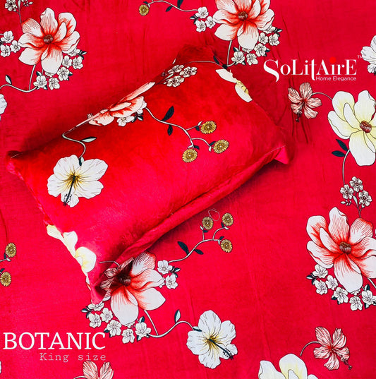 Botanic Warm King-Size Bedsheet Affordable Luxury