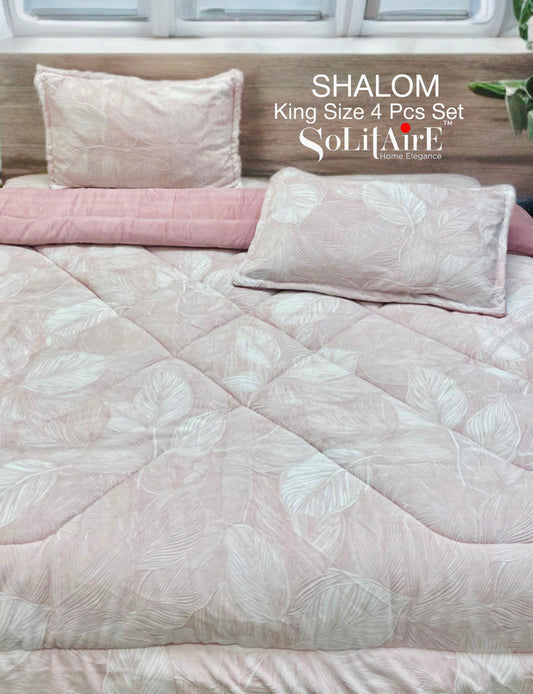 Shalom Ultra Warm Cashmere Winter Quilt King Size Bed In A Bag