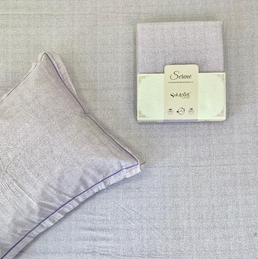 Serene King Size 100% Egyptian Cotton Jointless Bedsheet