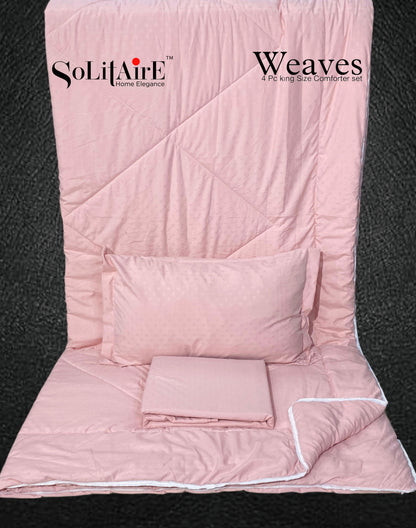 Weaves Jointless King Sized Complete Comforter Set