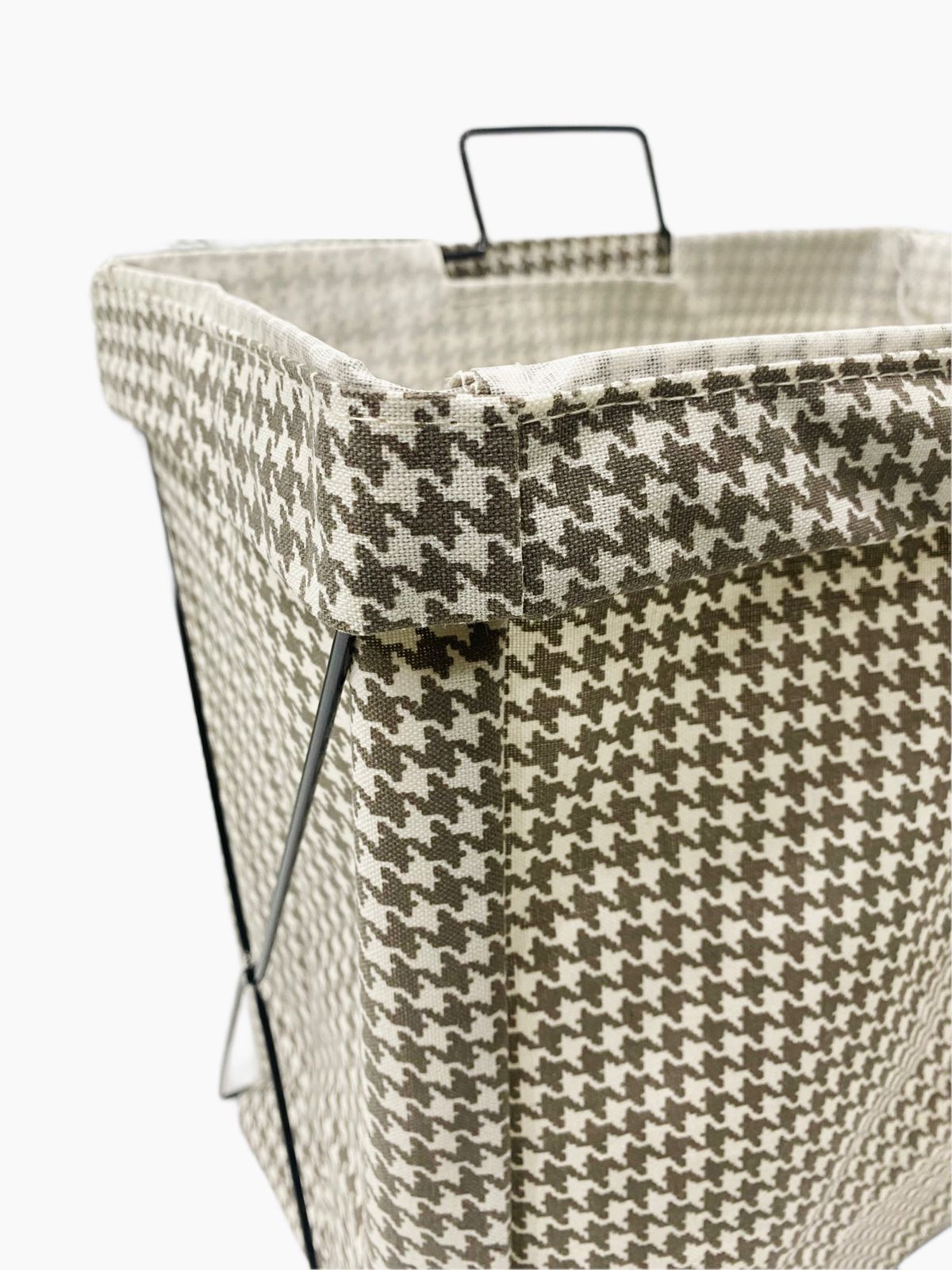 FOLDABLE LAUNDRY BASKET (Brown)