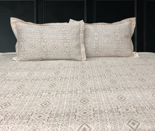 ARRIBA 300-Thread Count Cotton Bedsheet