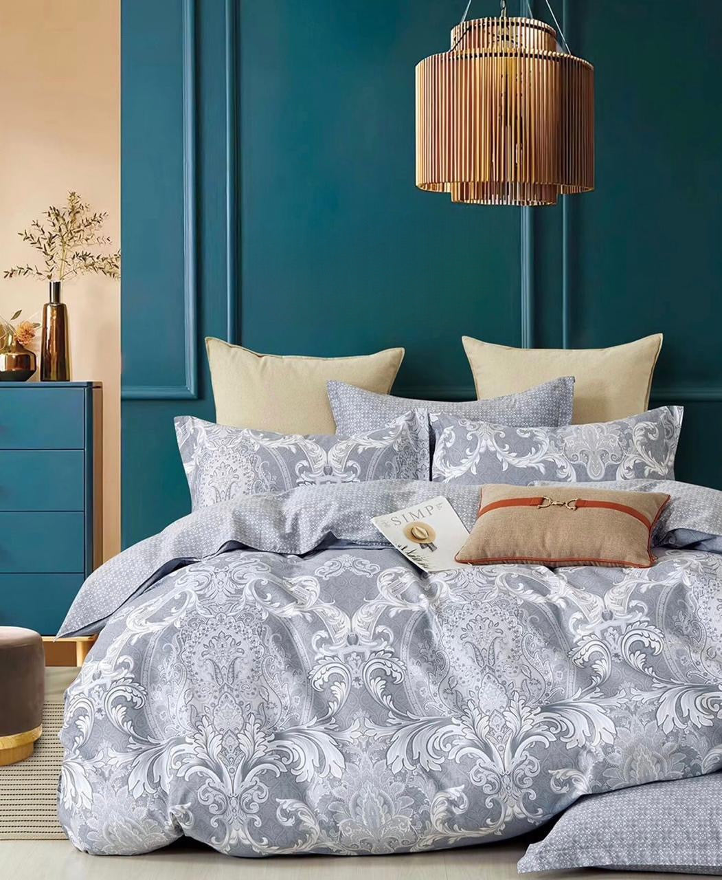 FREESIA XXL Cotton Bedsheet (Extra-Large Bedsheet)