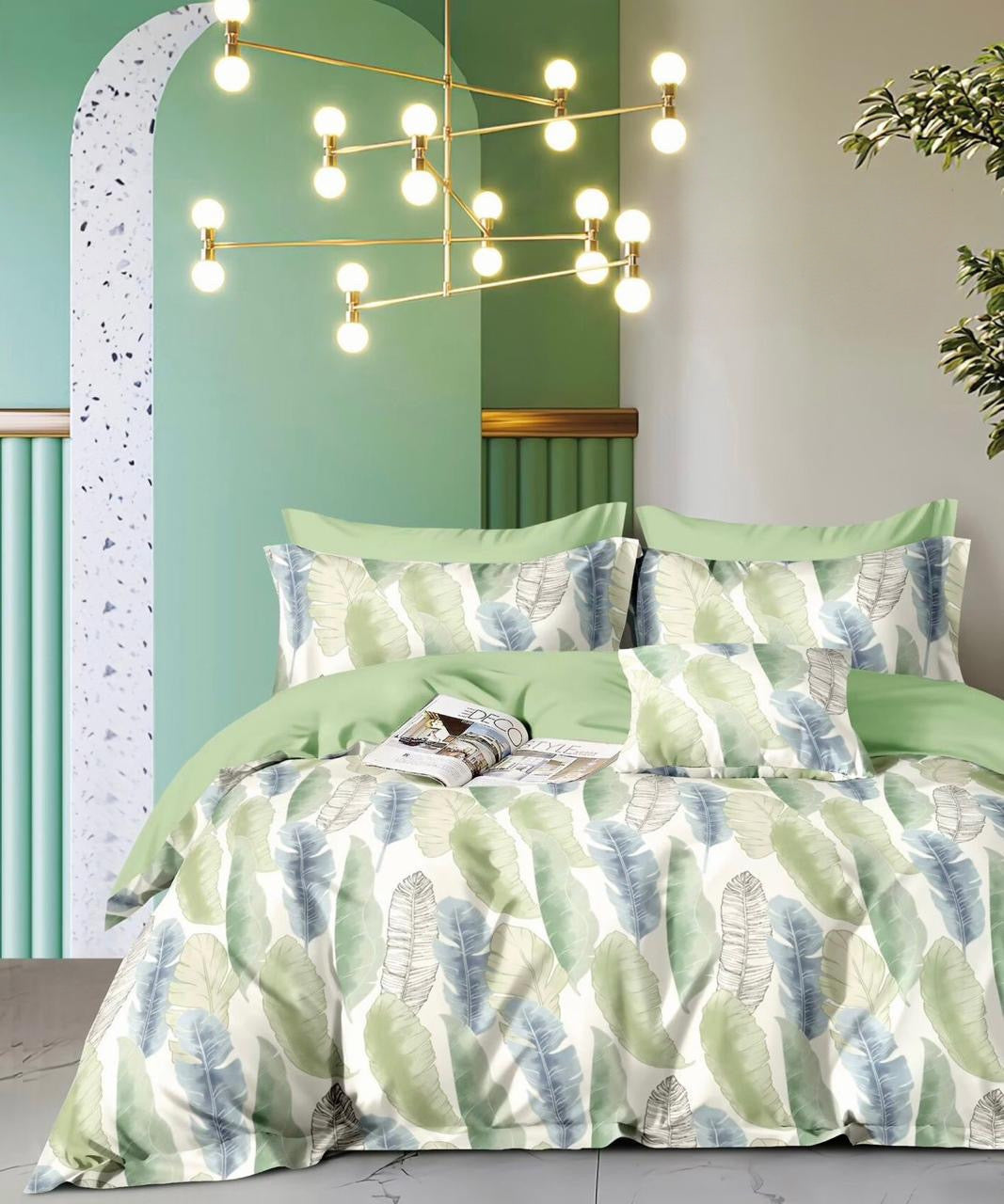 FREESIA XXL Cotton Bedsheet (Extra-Large Bedsheet)