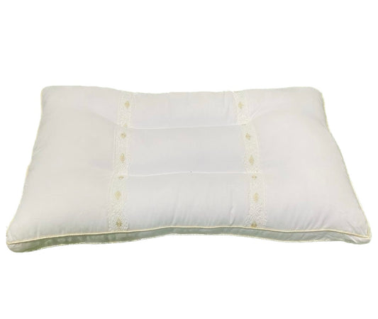 FEATHER FLUFFY PILLOW "Not-so-Thick" (SuperSoft Microfiber)
