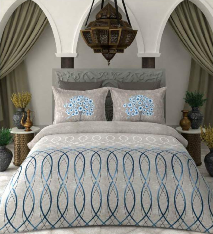 MYSTIQUE 300-THREAD COUNT COTTON BEDSHEET