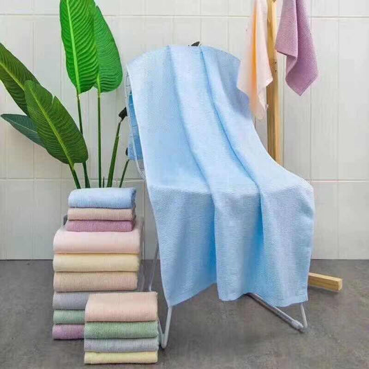 BAMBOO COTTON TOWELS (SUPER-SOFT, HIGH-ABSORBING)