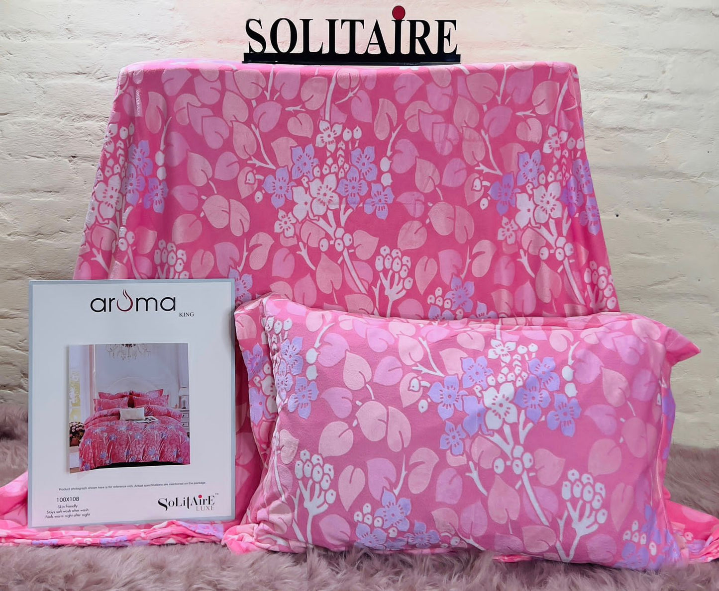 AROMA KING (Warm Winter Bedsheet Set)