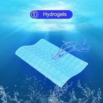 Cool Gel Hybrid Memory Foam Pillow