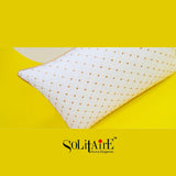 ✨ Solitaire Bliss Cotton Embroidered Pillow Pair – Ultra Soft, Fancy Edges, 100% Cotton (2 Pieces) ✨