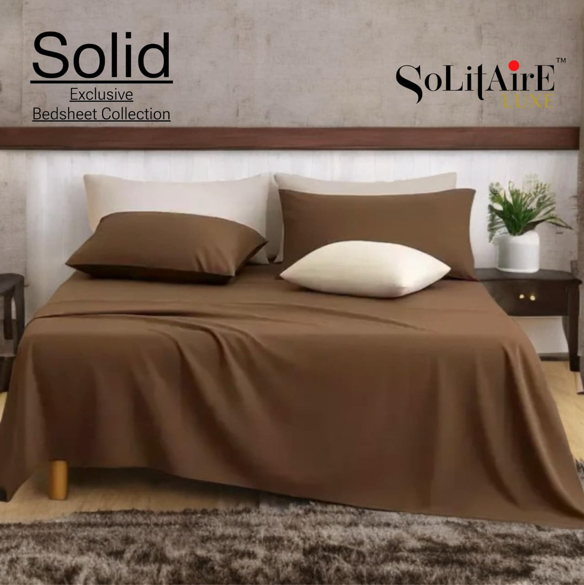 SOLID EXCLUSIVE BEDSHEET