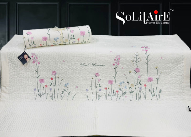 PANEL QUILTED AC COMFORTER