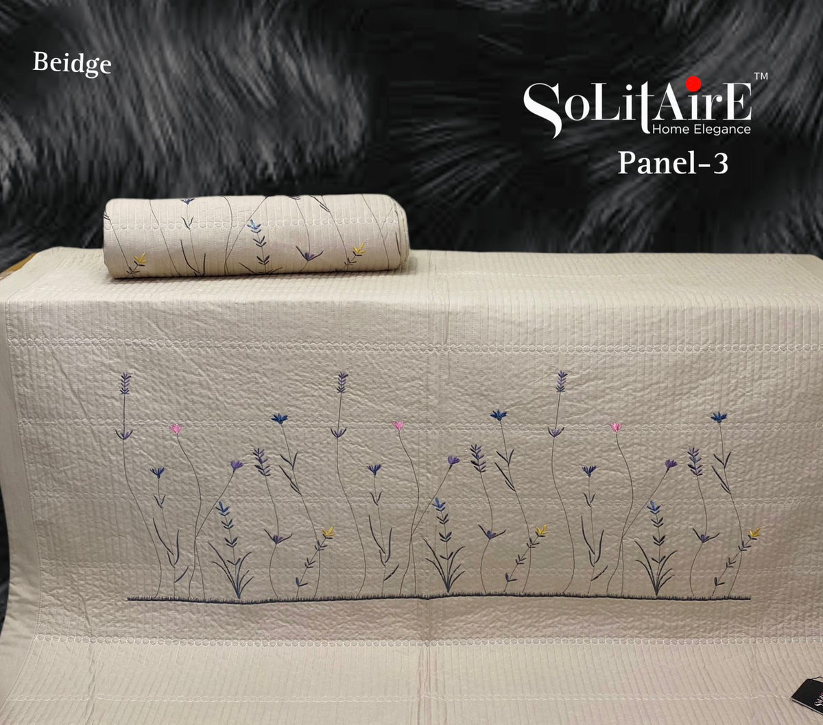 PANEL QUILTED AC COMFORTER