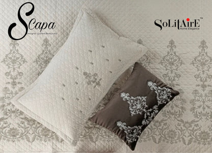 SCAPA – Designer Quilted Bedcover Set Of 5 Pc