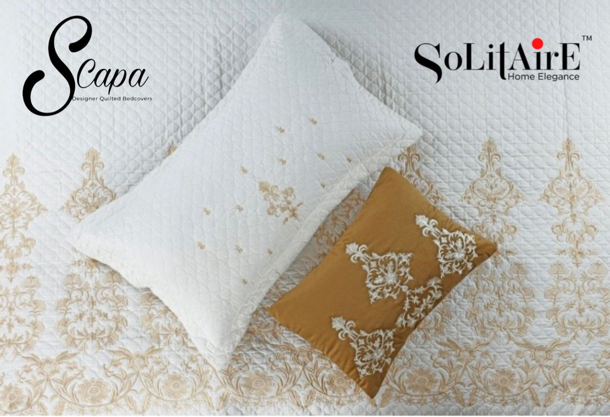 SCAPA – Designer Quilted Bedcover Set Of 5 Pc