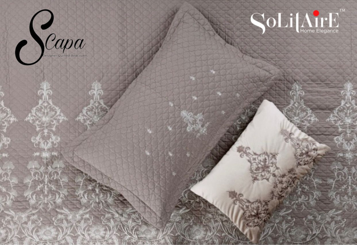 SCAPA – Designer Quilted Bedcover Set Of 5 Pc