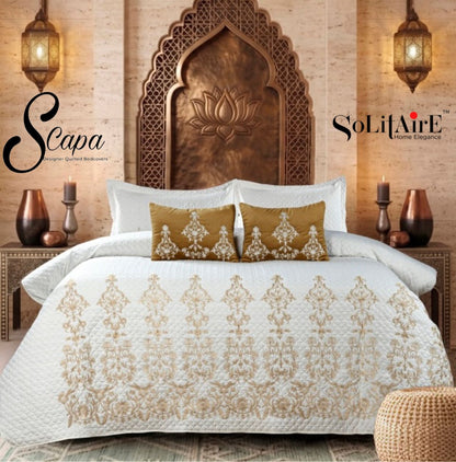 SCAPA – Designer Quilted Bedcover Set Of 5 Pc
